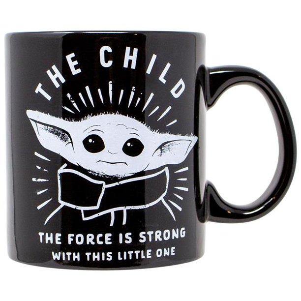 The Mandalorian The Child Grogru The Force is Strong 20 Ounce Mug