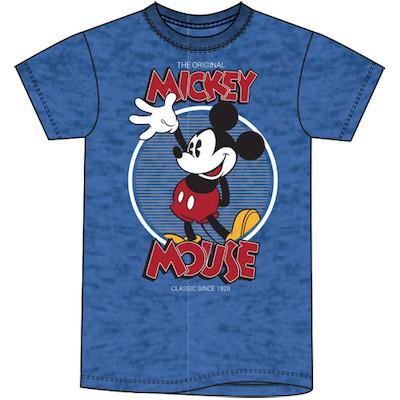 The Original Mickey Mouse Blue Adult Shirt
