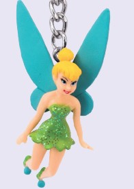 Tinker Bell PVC Figural Key Ring