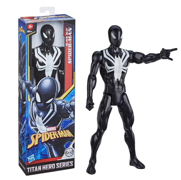 Spider-Man Titan Hero Series Web Warriors -Black Suit