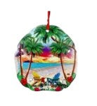 Palm Trees S/Dollar 3" Ornament