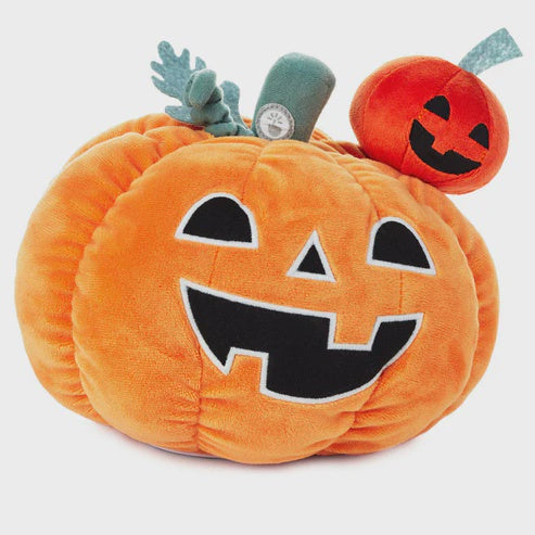 Tricks or Treats Pumpkins Singing Plush With Motion and Glow-In-The-Dark