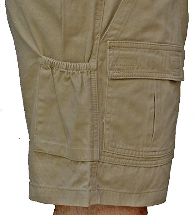 Trod Men's Cargo Short with Side Pocket, 6" Inseam