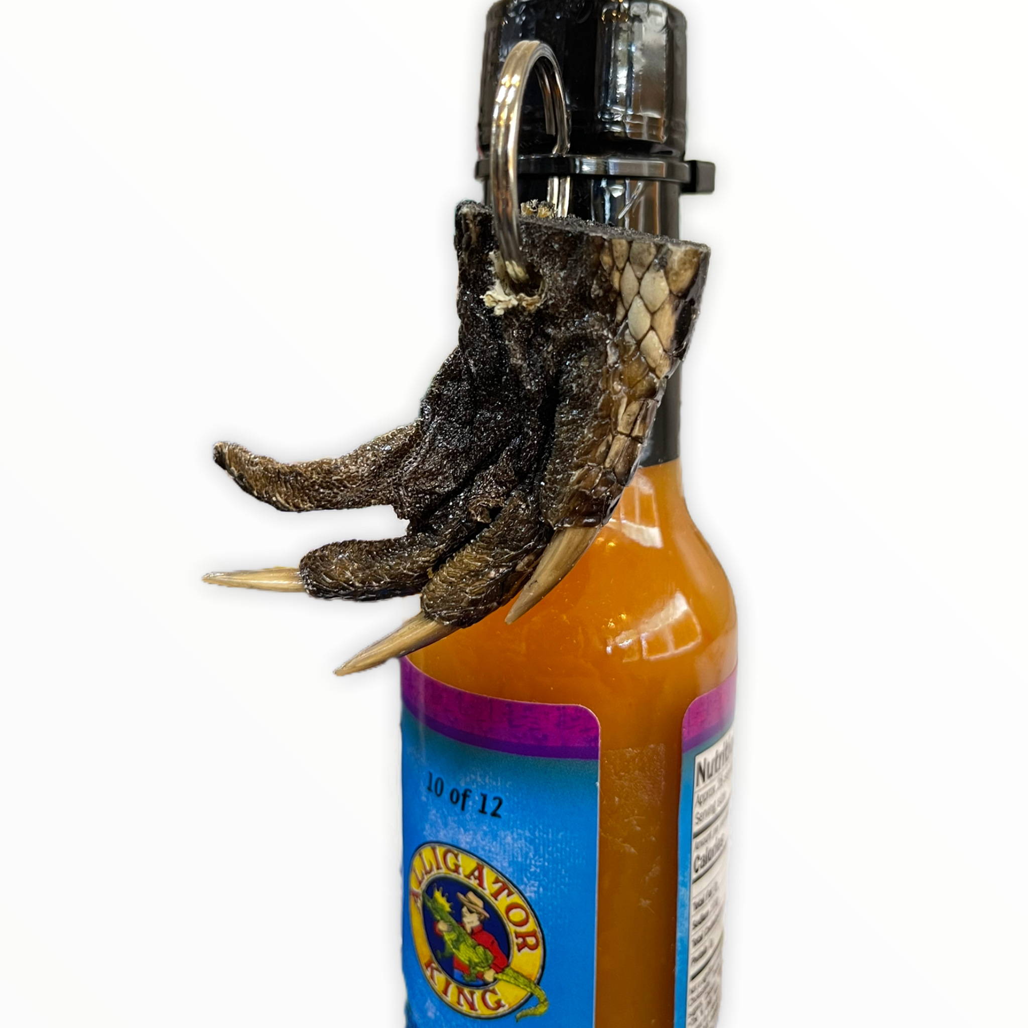 Tropigator Mango Habanero Hot Sauce with Gator Claw