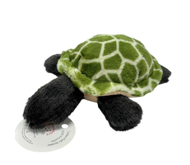 Turtle Squeaky Plush Dog Toy