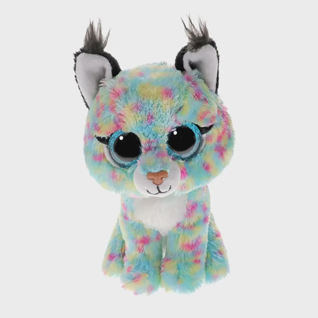 Ty Beanie Babies Lynx Blue Bobcat Plush