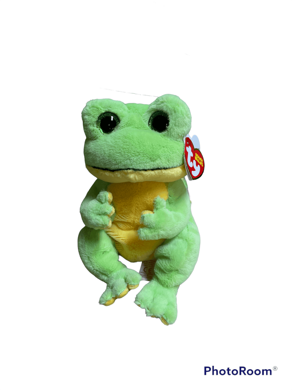 Snapper Frog Ty Beanie Bellies Snapper Green Frog 8