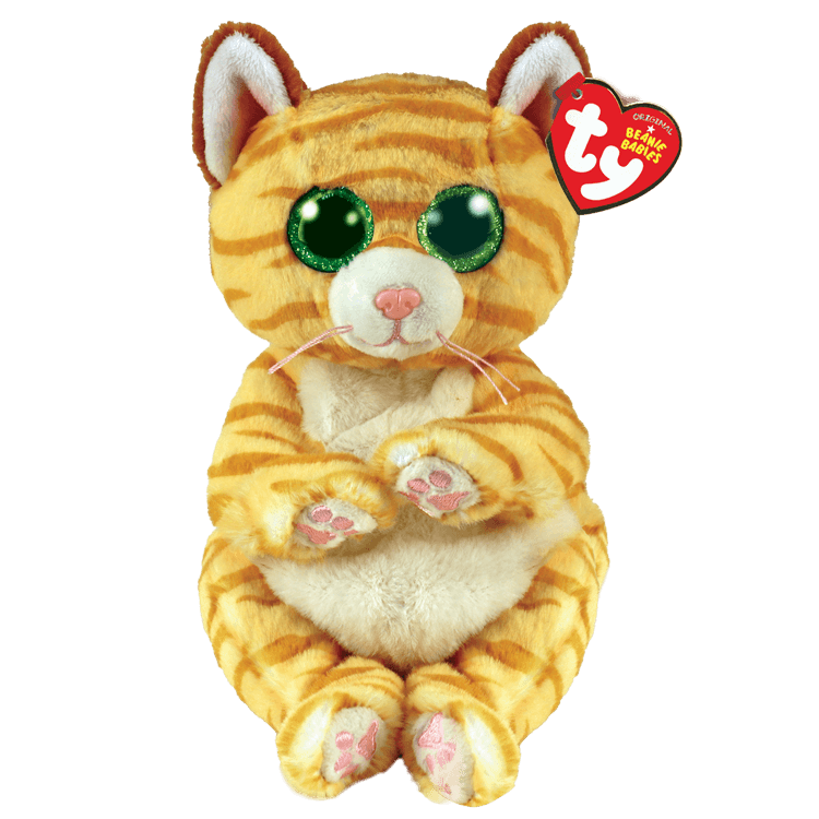 Ty Beanie Belly-Mango Gold Striped Cat