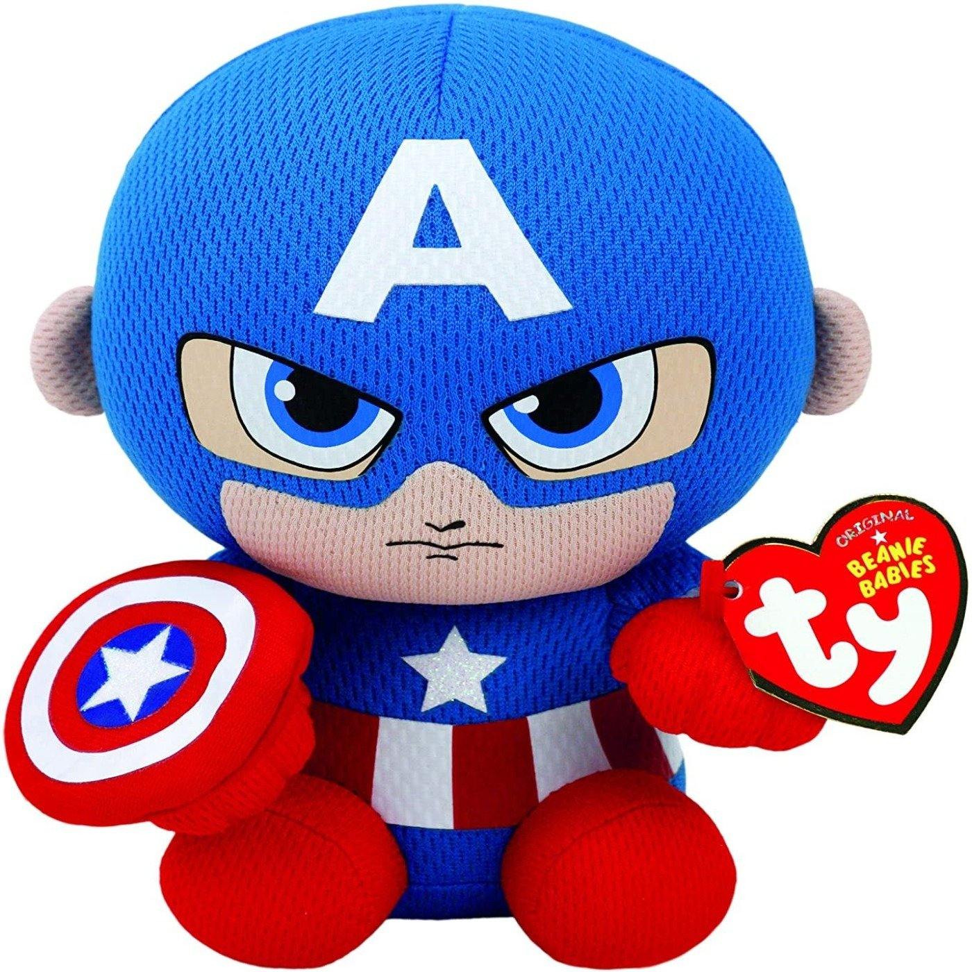 Ty Captain America Regular Plush