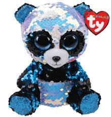 TY Flippables Bamboo Panda Plush 6"
