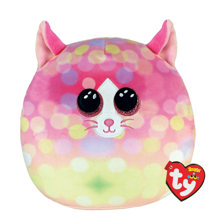 Ty-Squishy Beanie Sonny Multicolored Cat