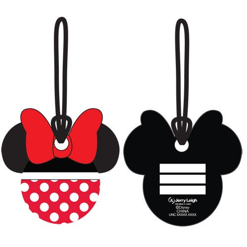 MIN BODY POLK A DOT PVC LUGGAGE TAG
