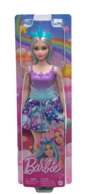 Barbie Unicorn Doll w/Colorful Fantasy Hair