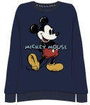 Youth Mickey Mouse Kick Across Pullover Crewneck, Navy