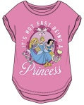 Princess Not Easy Turn Pose Top Pink Shirt