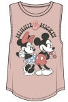 Mickey Flowers For Minnie Jr Muscle Tank, Pink