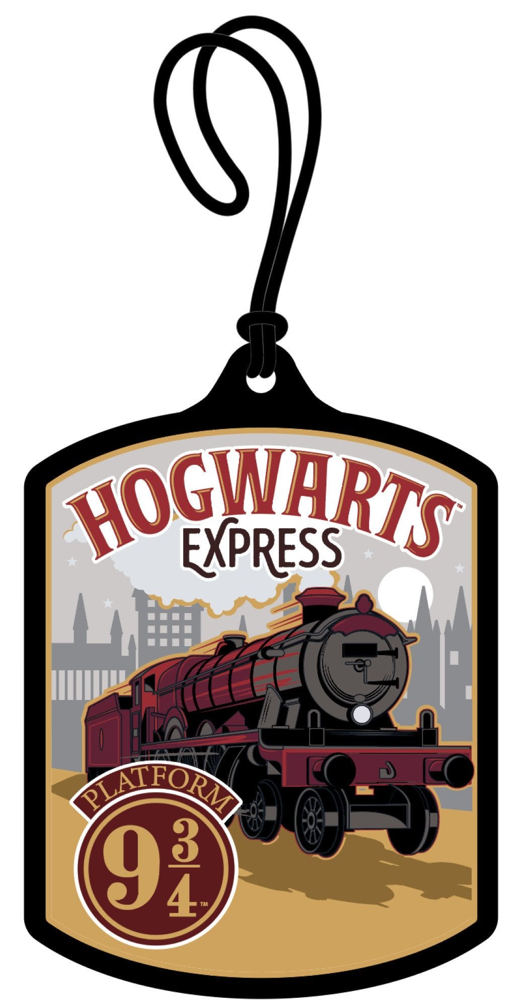 Harry Potter All the Board in Train Luggage Tag