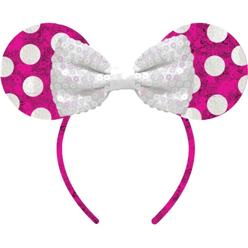 Pinky Pink Ears headband