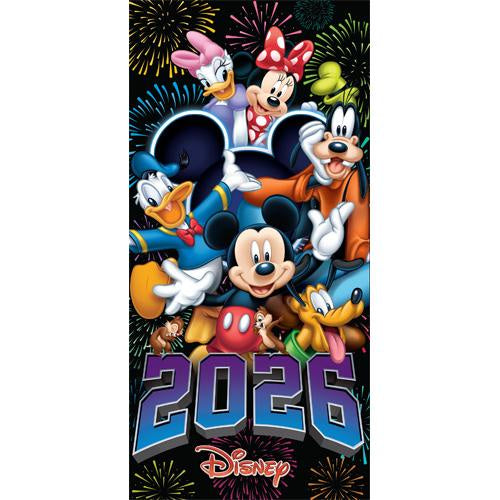 Disney 2026 Mickey & Squad Toghther Towel