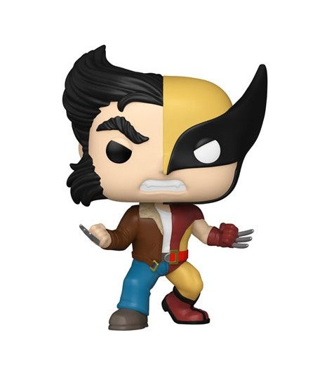 Marvel Comics Split Logan/ Wolverine Pop Vinyl figure