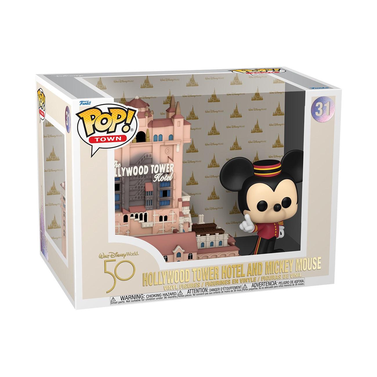 WDW 50th Anniversary - Tower of Terror with Mickey Vinyl Figure
