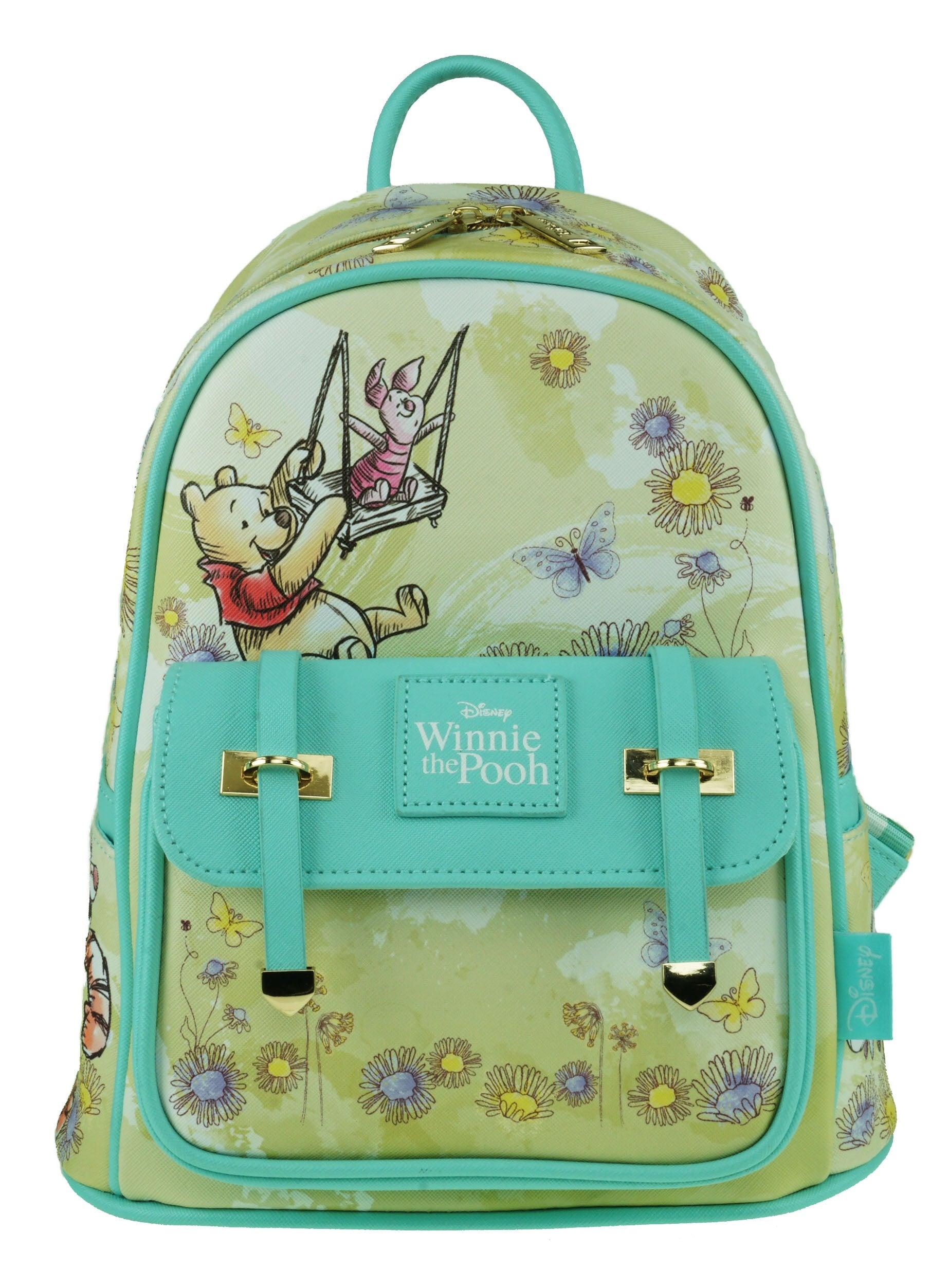 Winnie The Pooh 11″ Faux Leather Mini Backpack