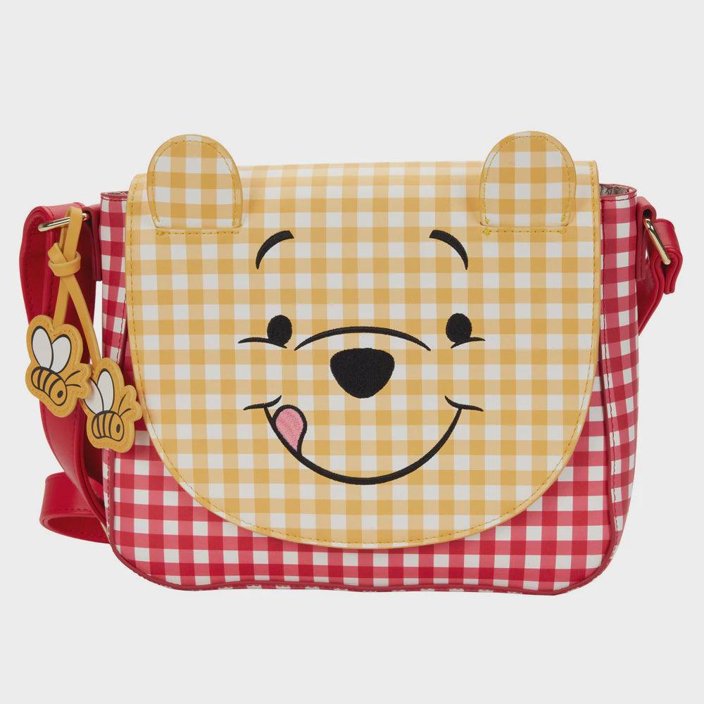 Winnie the Pooh Gingham Crossbody Bag