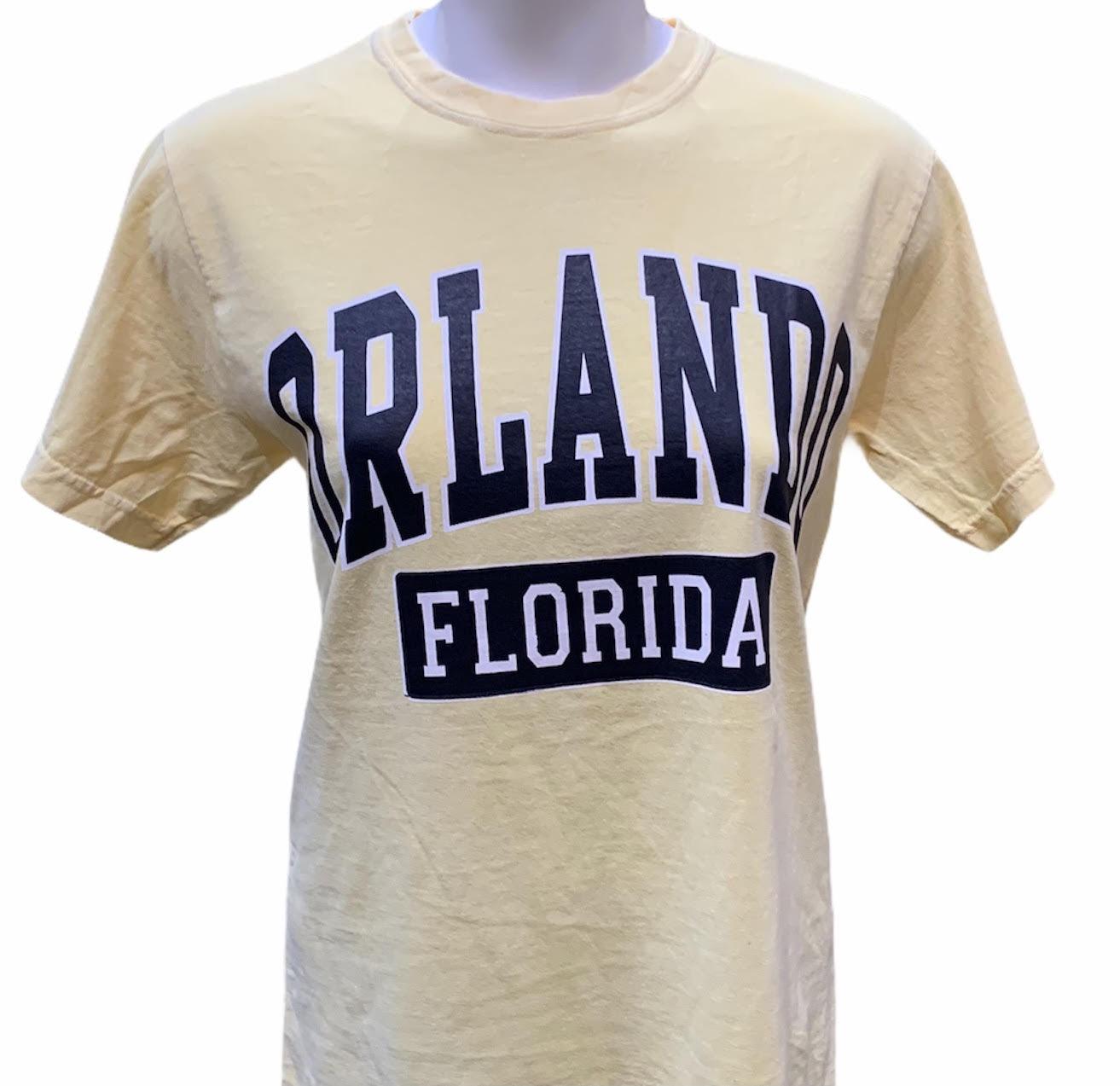 Yellow Orlando Fl T-shirt