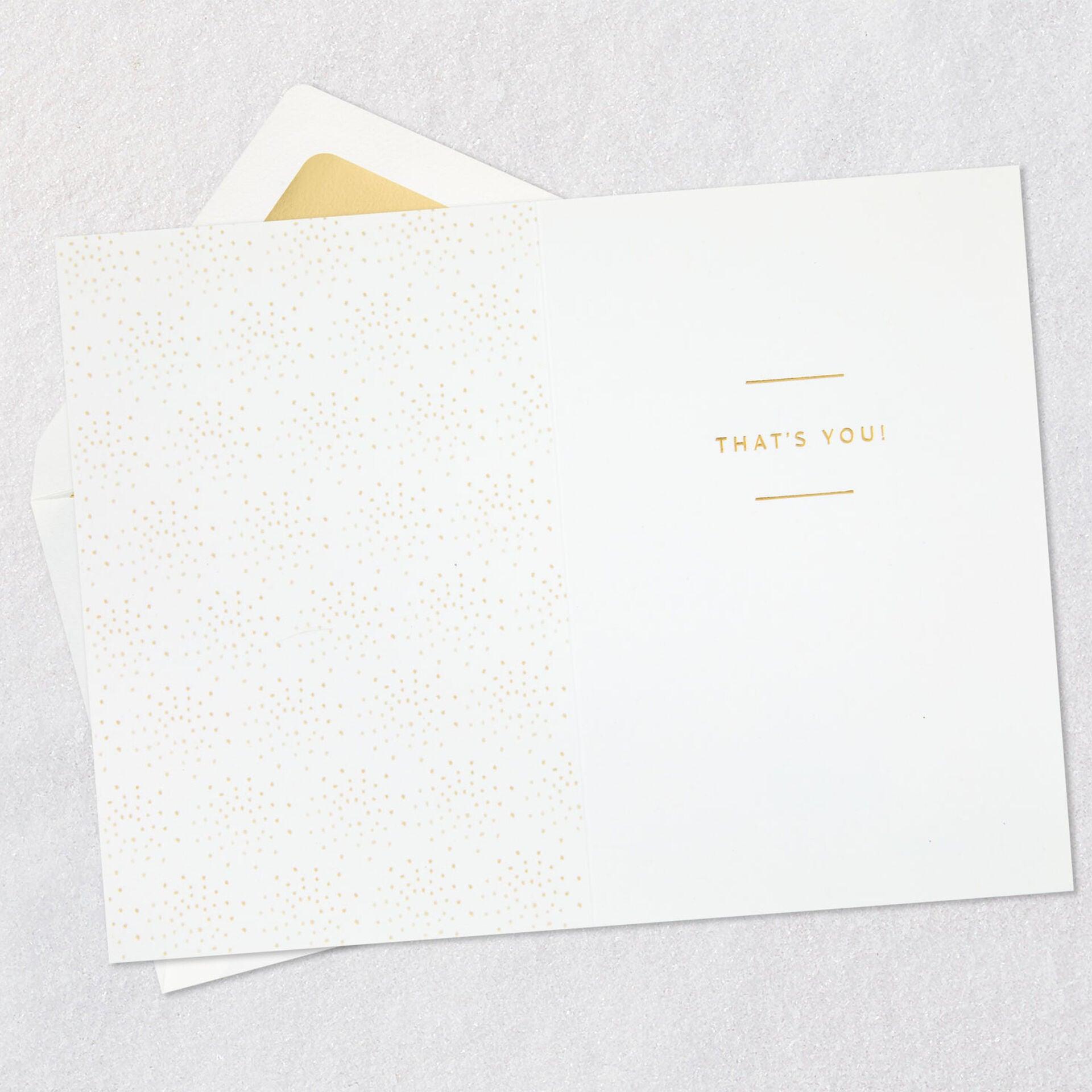You Deserve a Great Day Birthday Card