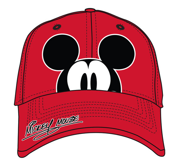 Youth Disney Mickey Mouse Red Baseball Cap
