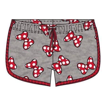 Youth Girls So Minnie Bows Shorts, Gray Red