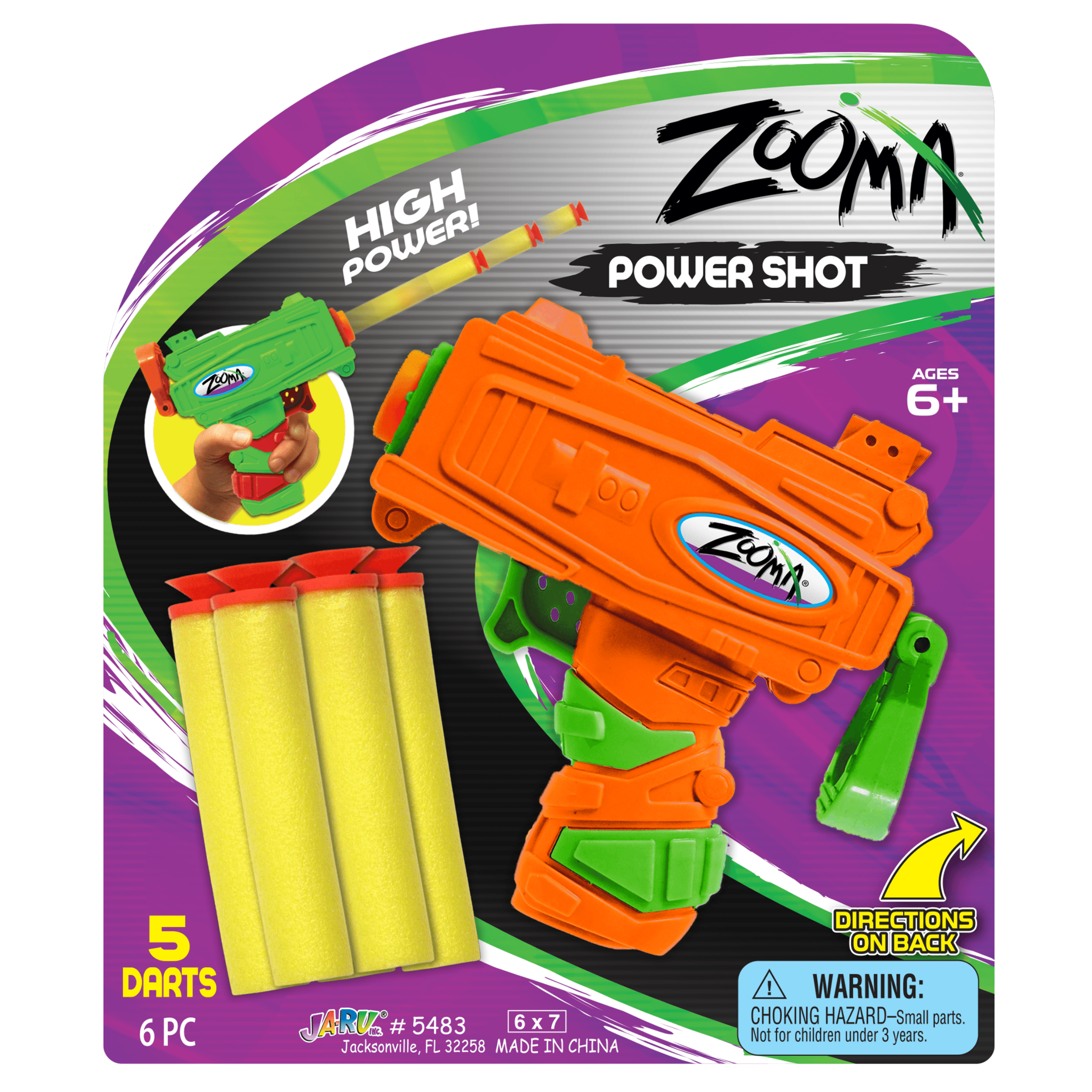 Zooma Power Shot Dart Toy Gun