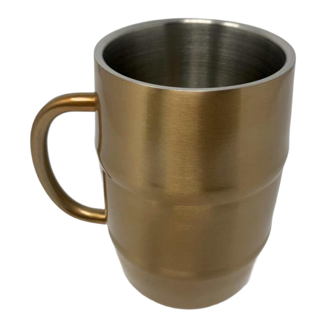 16 oz  Orlando Copper Stainless Steel Barrel Mug
