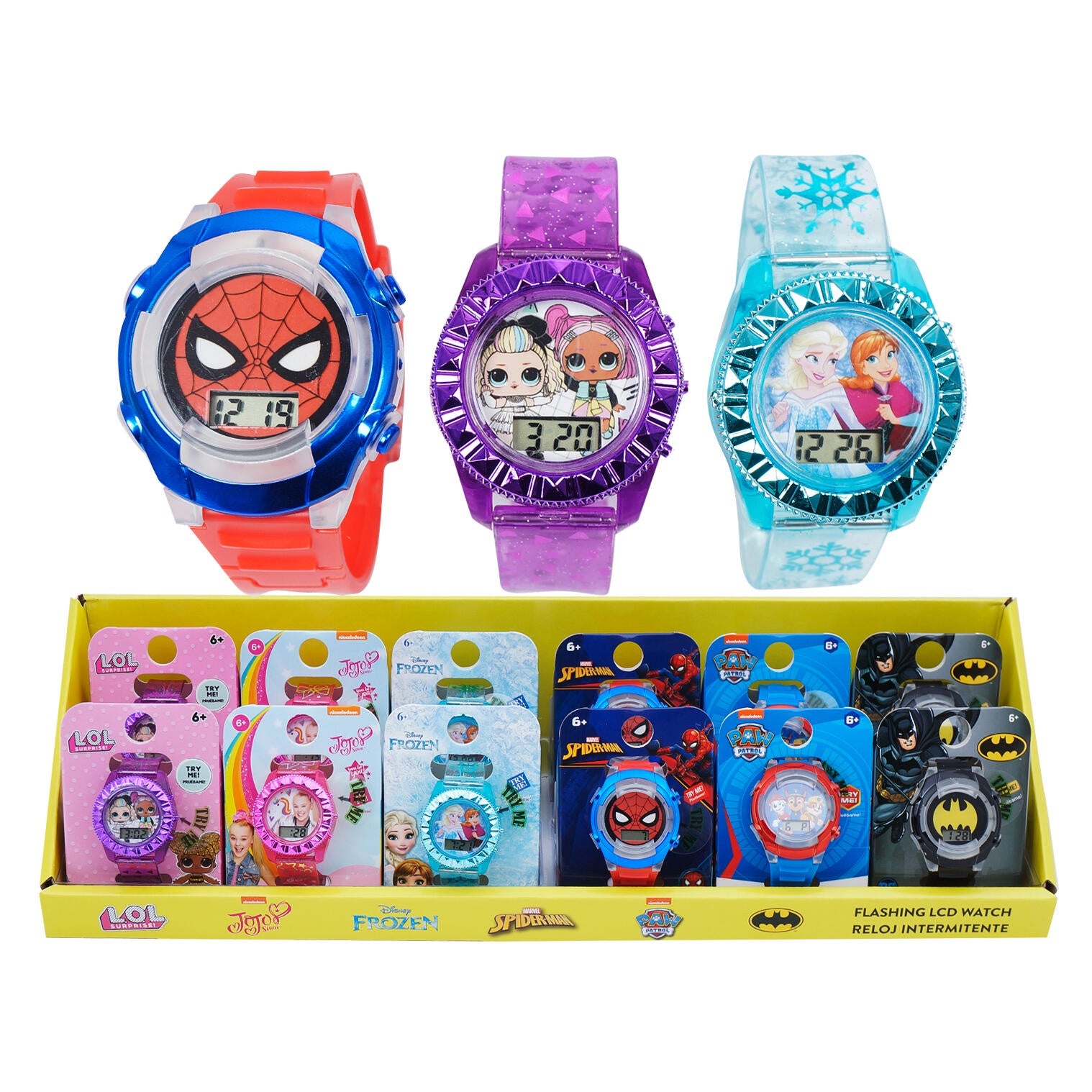 LCD Kids Watch Assorted
