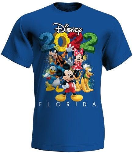 2022 Mickey & Fun Friends Youth Shirt Royal