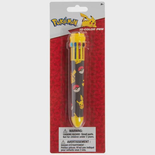 Pokemon 10 Color Pen
