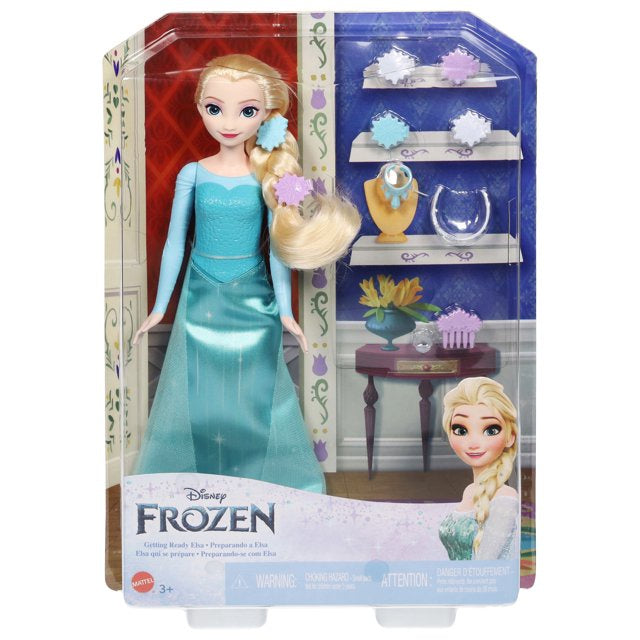 Disney Frozen Getting Ready Elsa Doll