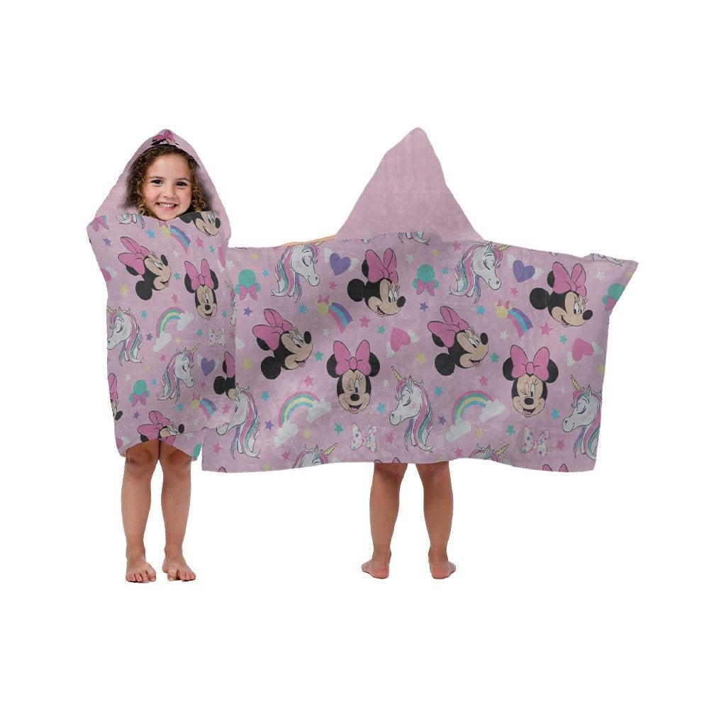 30"x50" Silk Touch Flannel Hooded Throws - Minnie