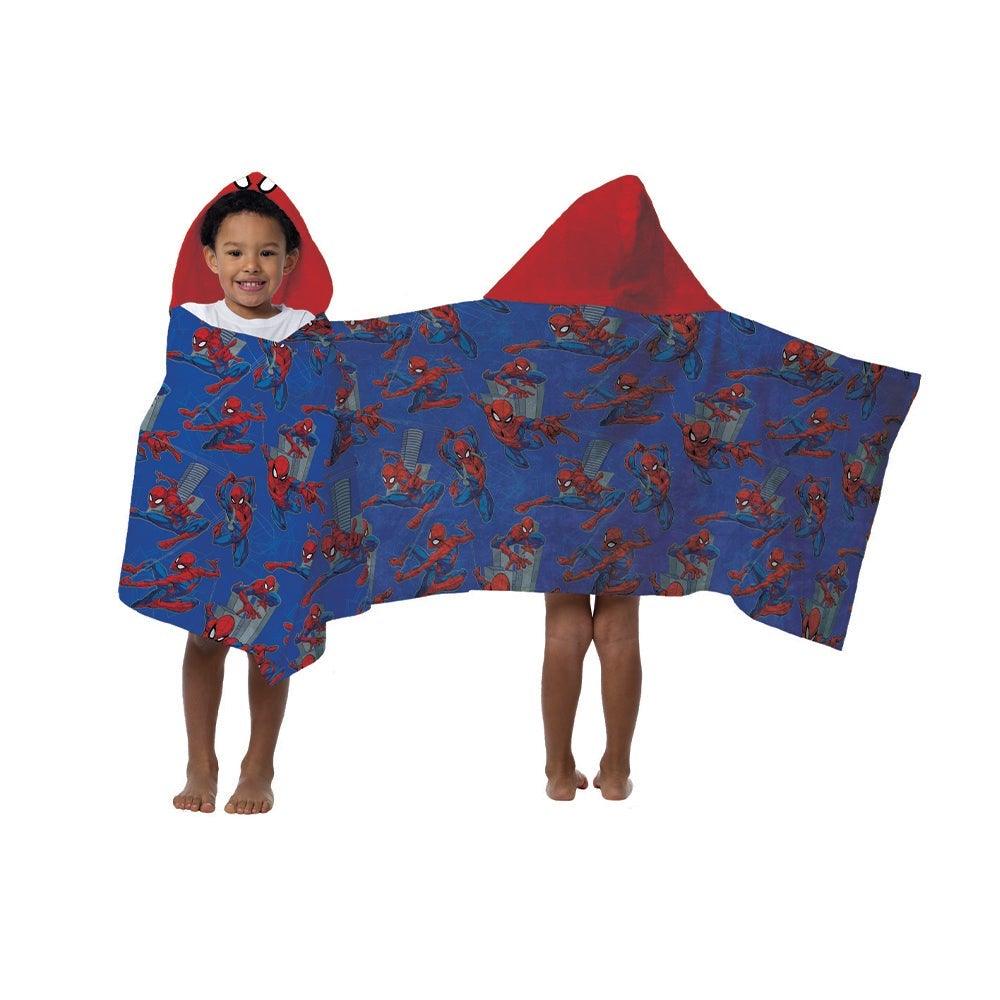 30"x50" Silk Touch Flannel Hooded Throws - Spiderman