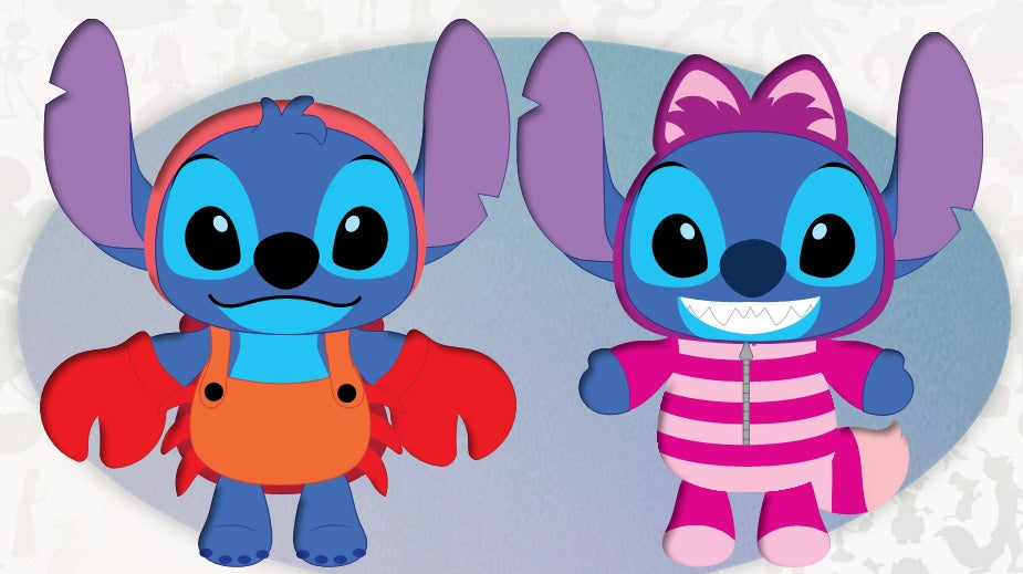 Disney 100 11" Stitch Plush In Costume Assorted