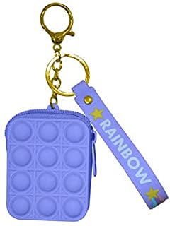 Mini Pop-on-It Keychain  Wallet Fidget Toys