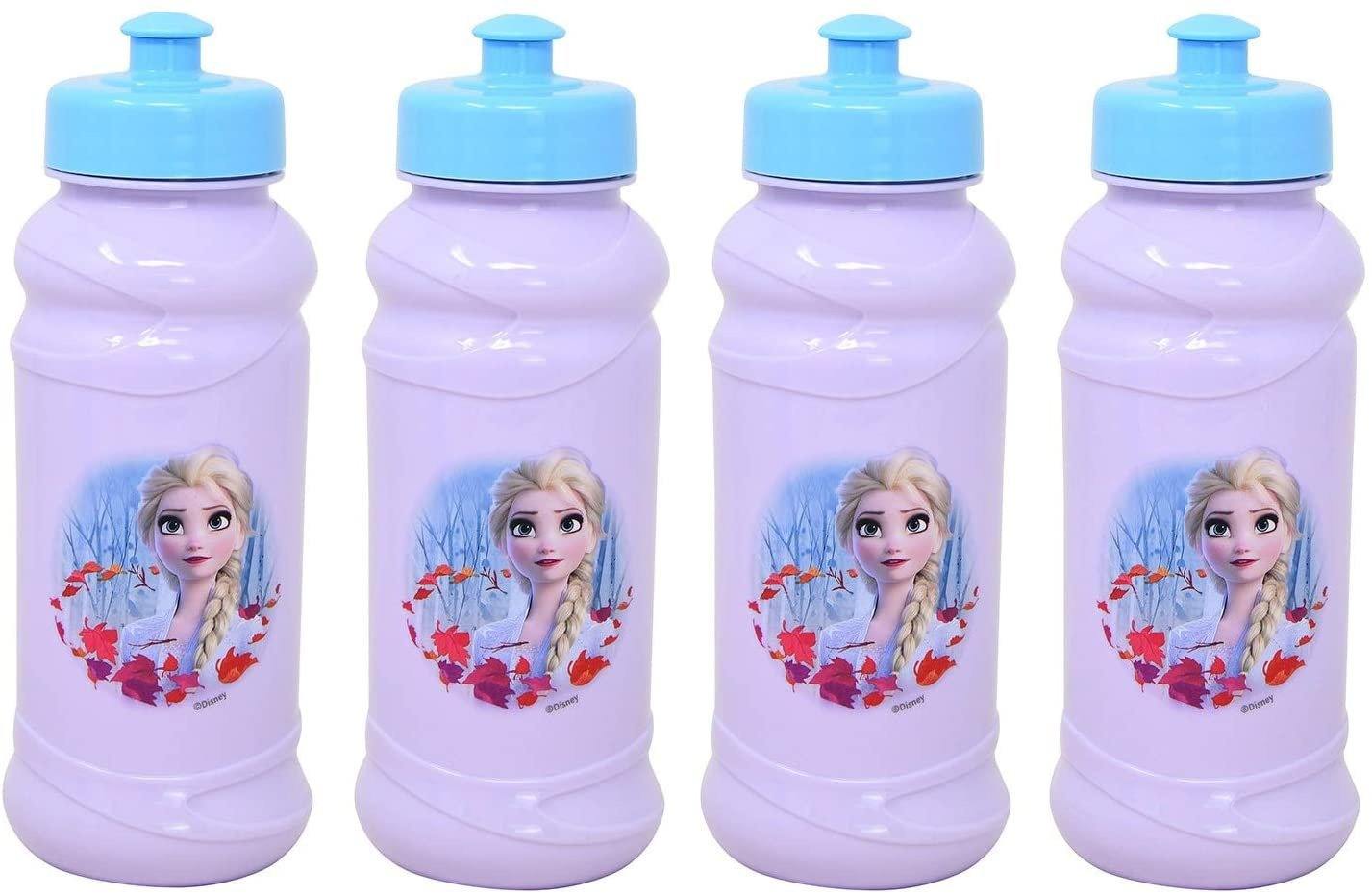 [4 PACK]Frozen 2 16 oz. Pull Top Water Bottle
