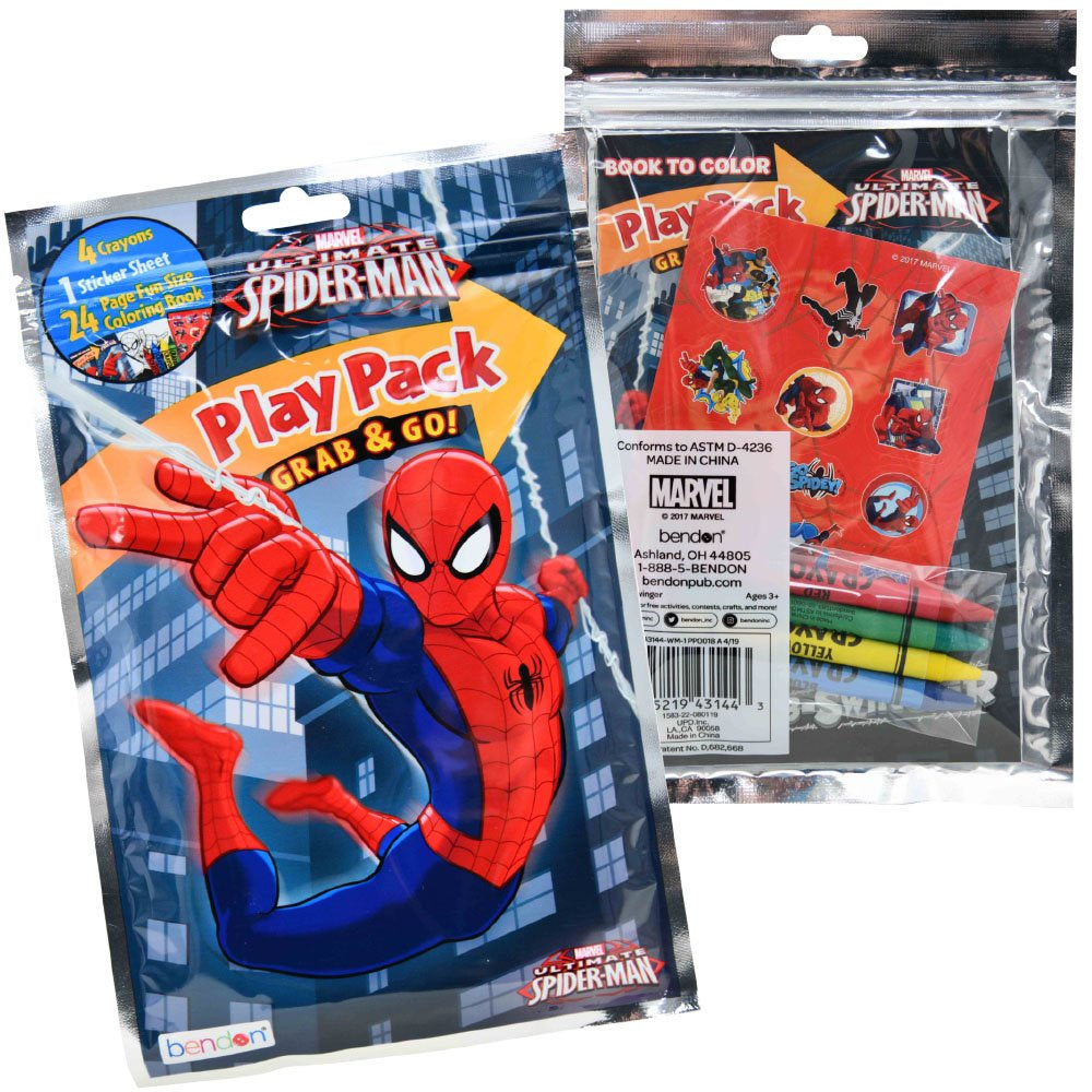 Ultimate Spiderman Grab n Go Play Pack Bulk