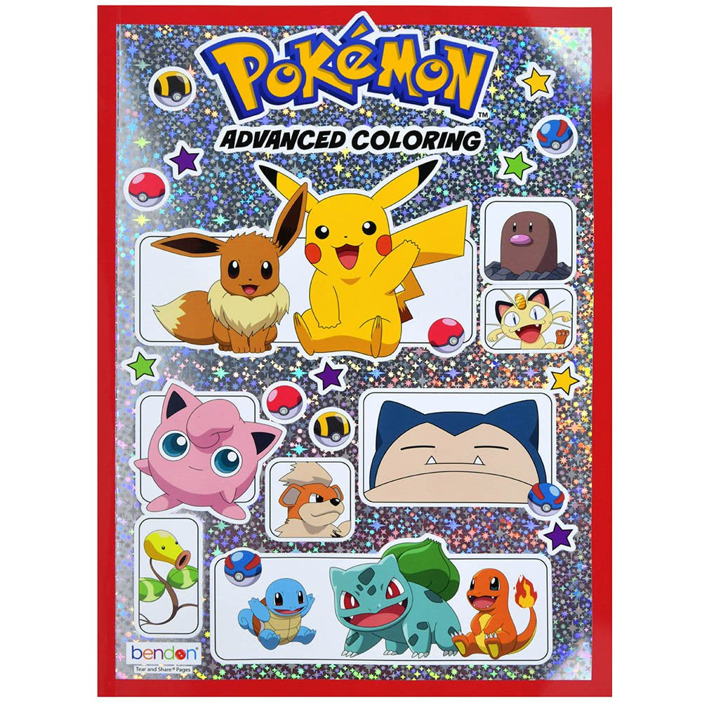 Pokemon Advanced Coloring Book