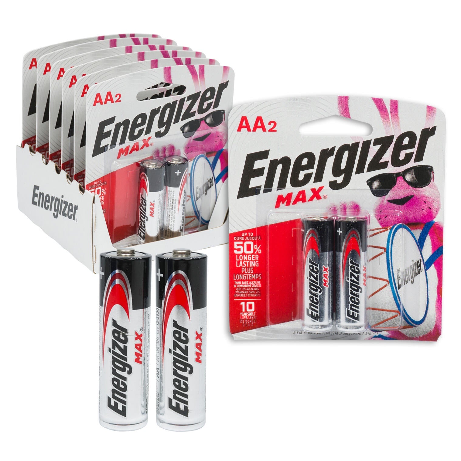2pk AA Energizer Alkaline Battery