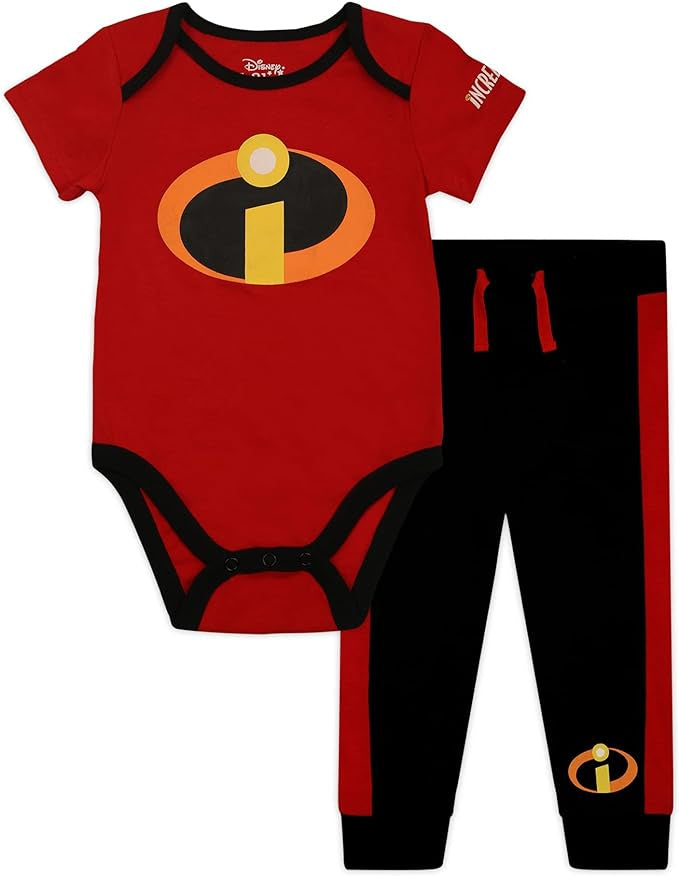 Disney The Incredibles Bodysuit and Jogger for Newborn