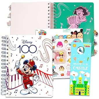 Disney 100th Tabbed 144 pgs Journal