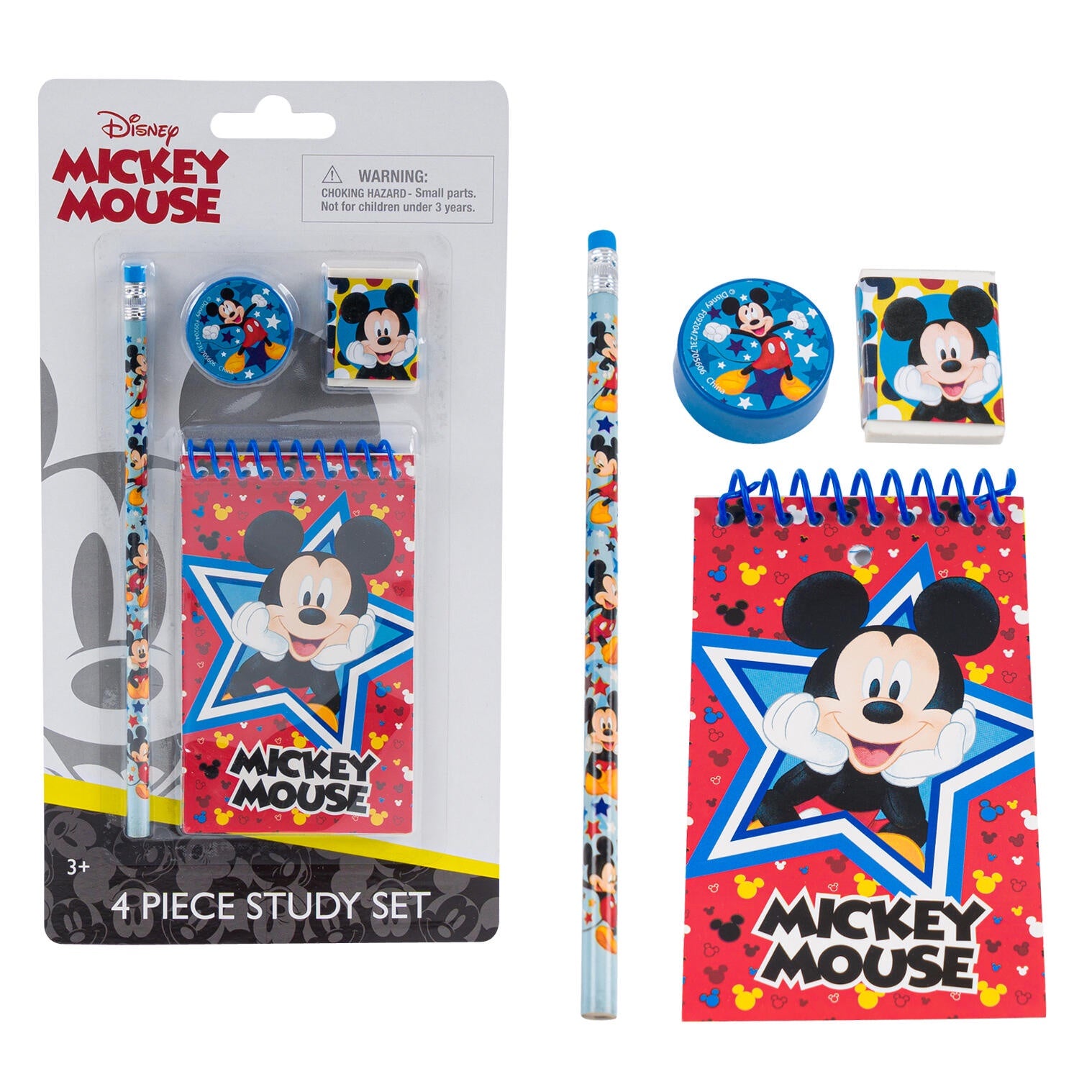 Mickey Mouse 4pc Study Kit