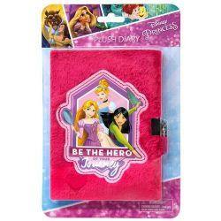 7 x 5 " Plush Diary W Lock On Blister Card1