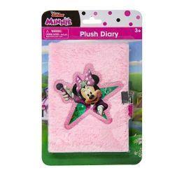 7 x 5 " Plush Diary W Lock On Blister Card1